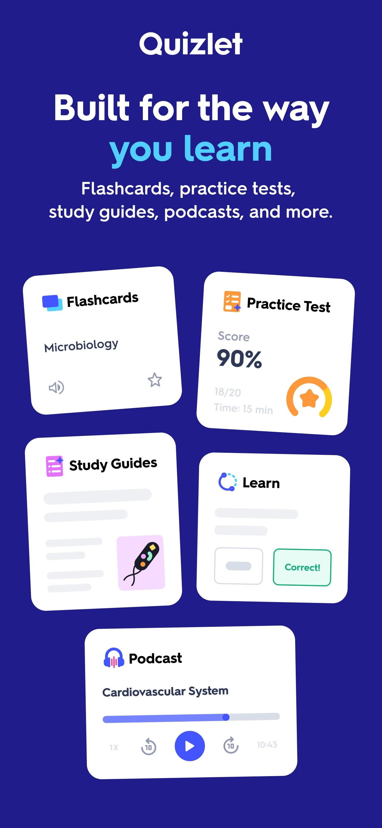 Quizlet: More than Flashcards screenshot